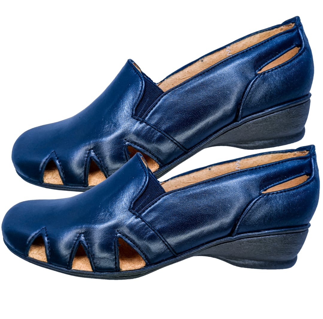 Calzado cómodo Suave Dama Pie Diabético ó Delicado Piel Borrego Confort.