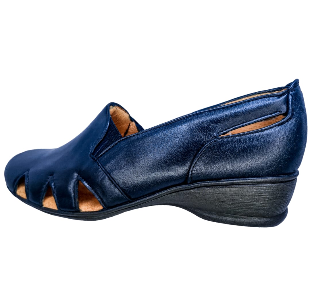 Calzado cómodo Suave Dama Pie Diabético ó Delicado Piel Borrego Confort.