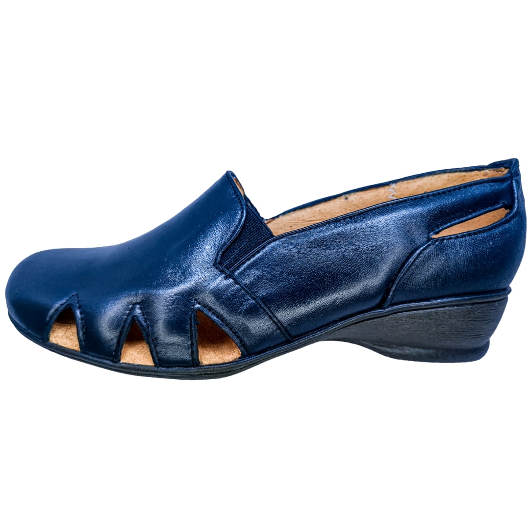 Calzado cómodo Suave Dama Pie Diabético ó Delicado Piel Borrego Confort.