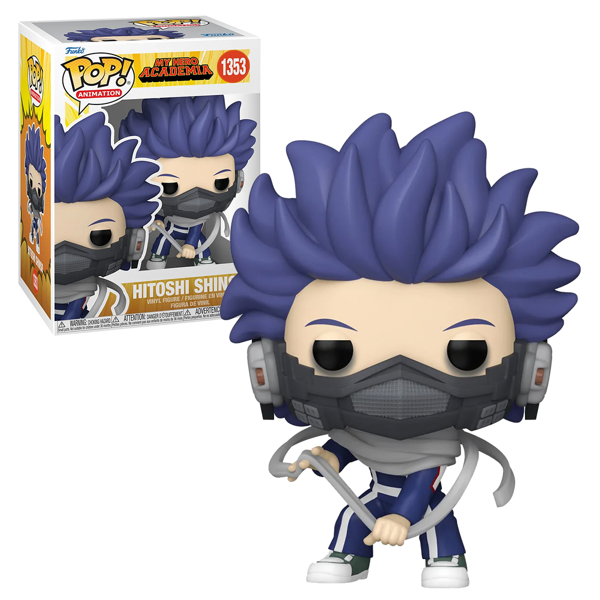 Funko Pop Hitoshi Shinso #1353 My Hero Academia Anime Manga Figura Original