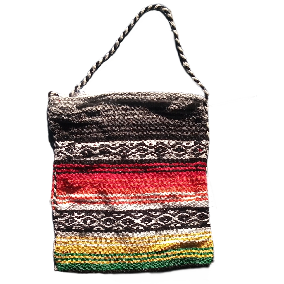 Bolsa Artesanal Morral Tradicional Mexicano Telar Manual