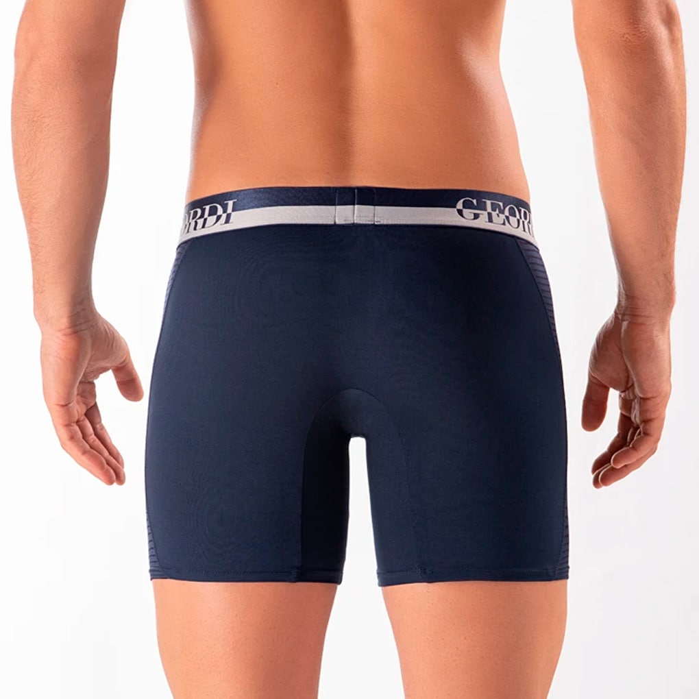 Ropa Interior Masculina Bóxer Deportivo De Microfibra Corte Medio