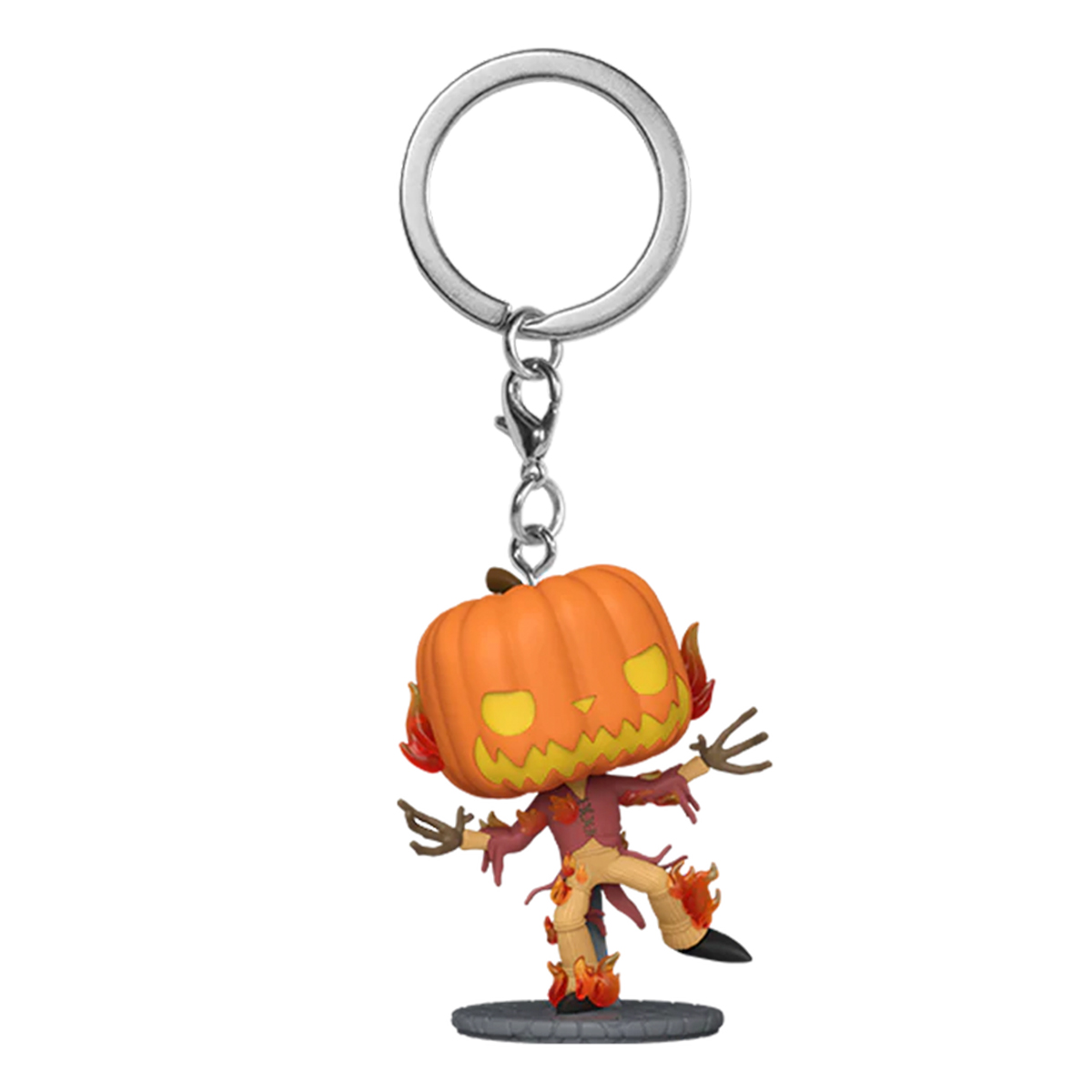 Funko Pop Llavero Rey Calabaza Extraño Mundo De Jack 30 Aniversario Fig Original