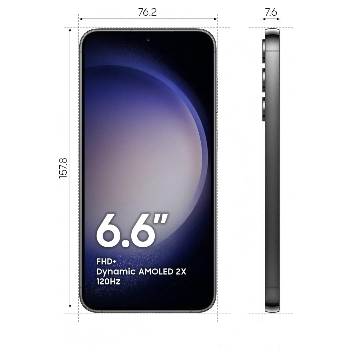 Samsung Galaxy S23 plus Dual SIM 256GB 8GB Negro