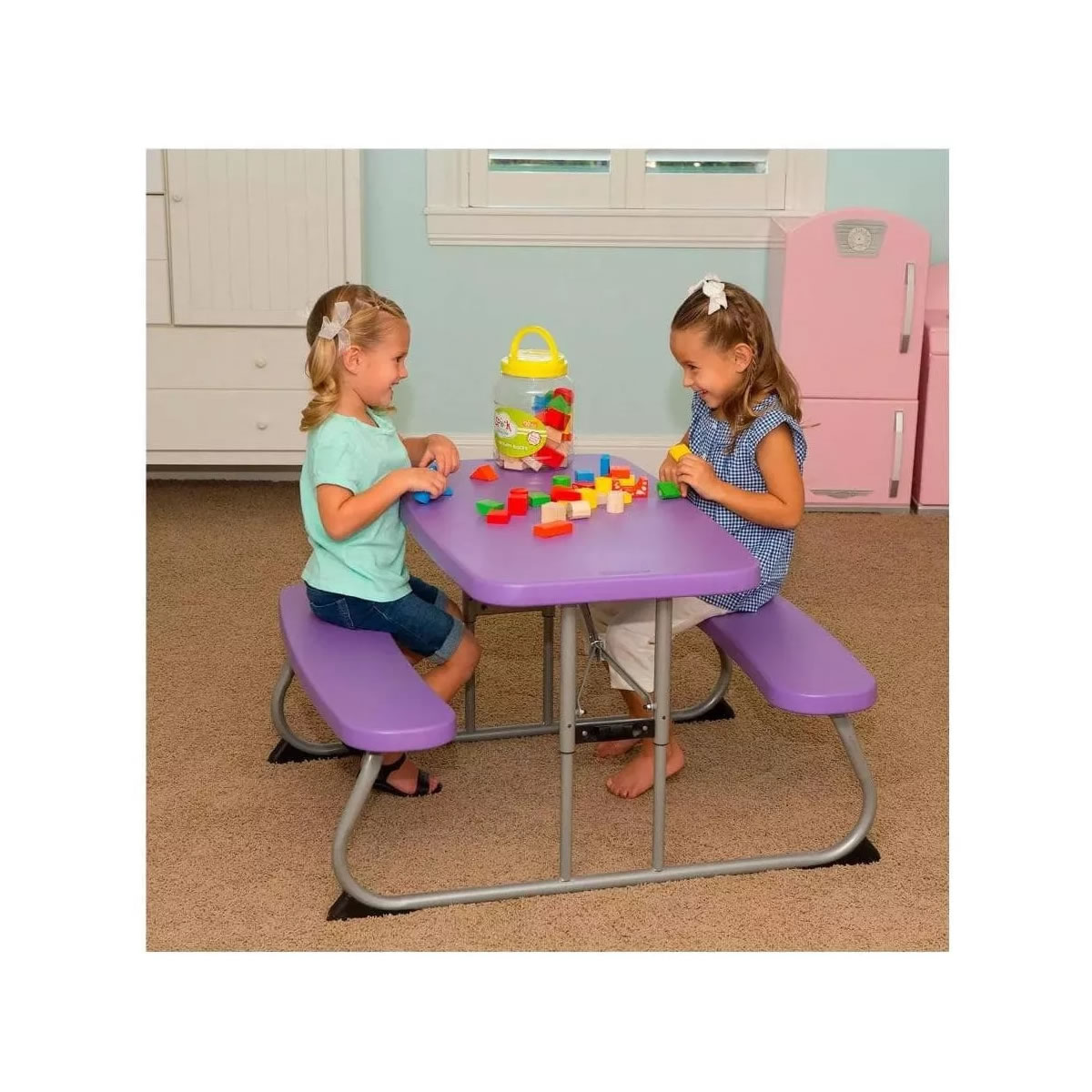 Mesa Infantil De Picnic Plegable De Niños Lifetime 60216 SMS