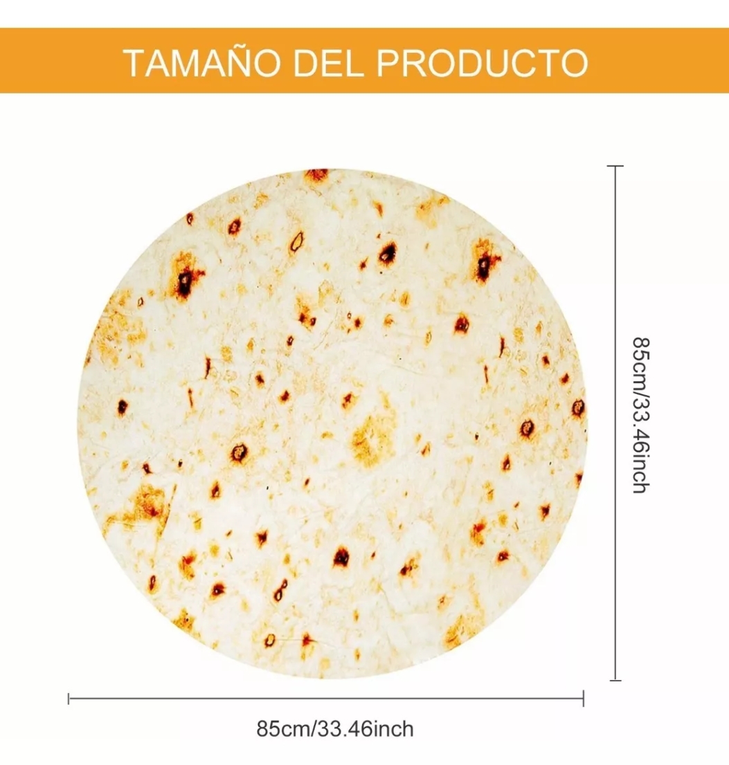 Manta De Tortilla Cobijas De Burrito Cobertor Para Bebe
