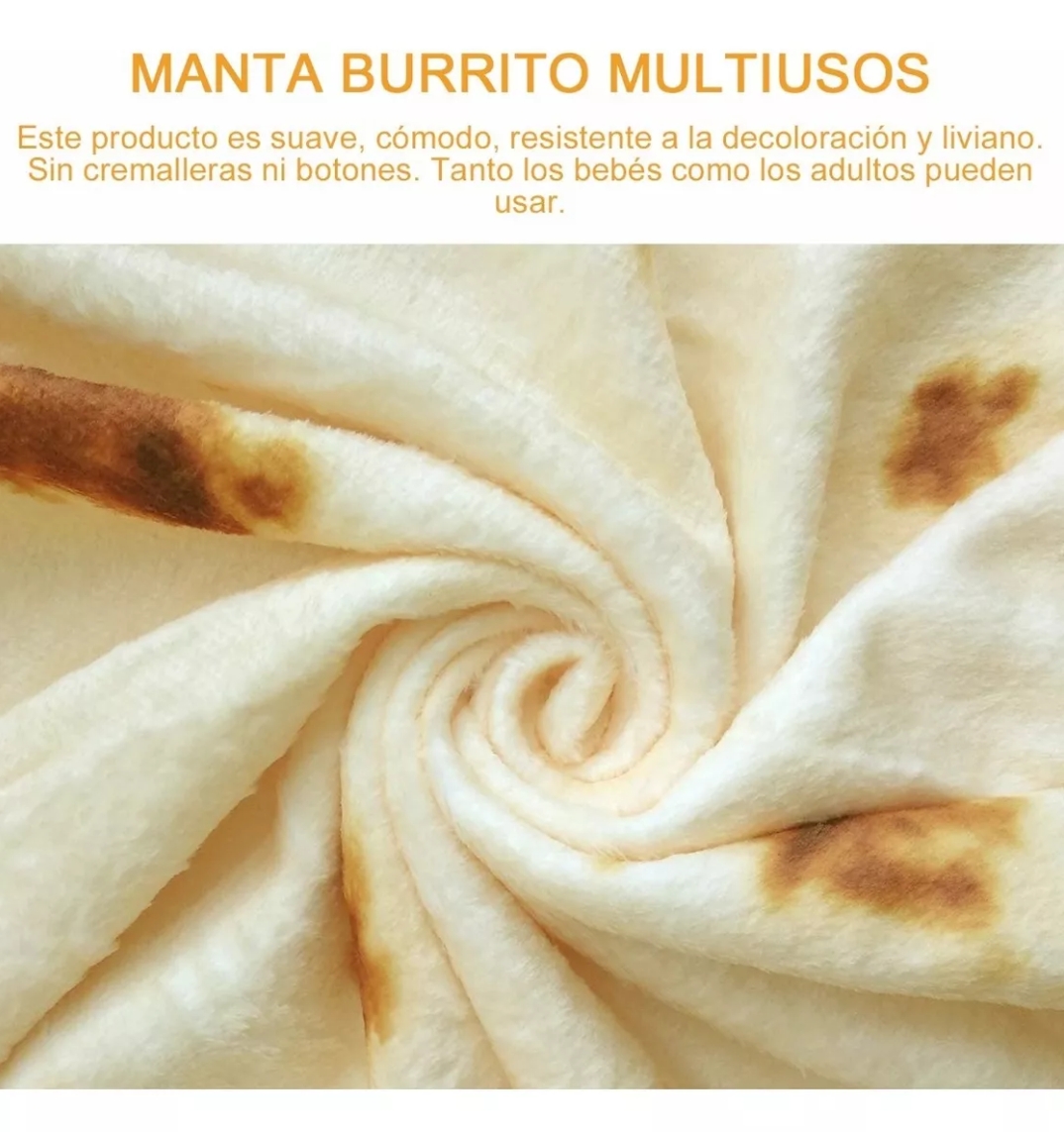 Manta De Tortilla Cobijas De Burrito Cobertor Para Bebe