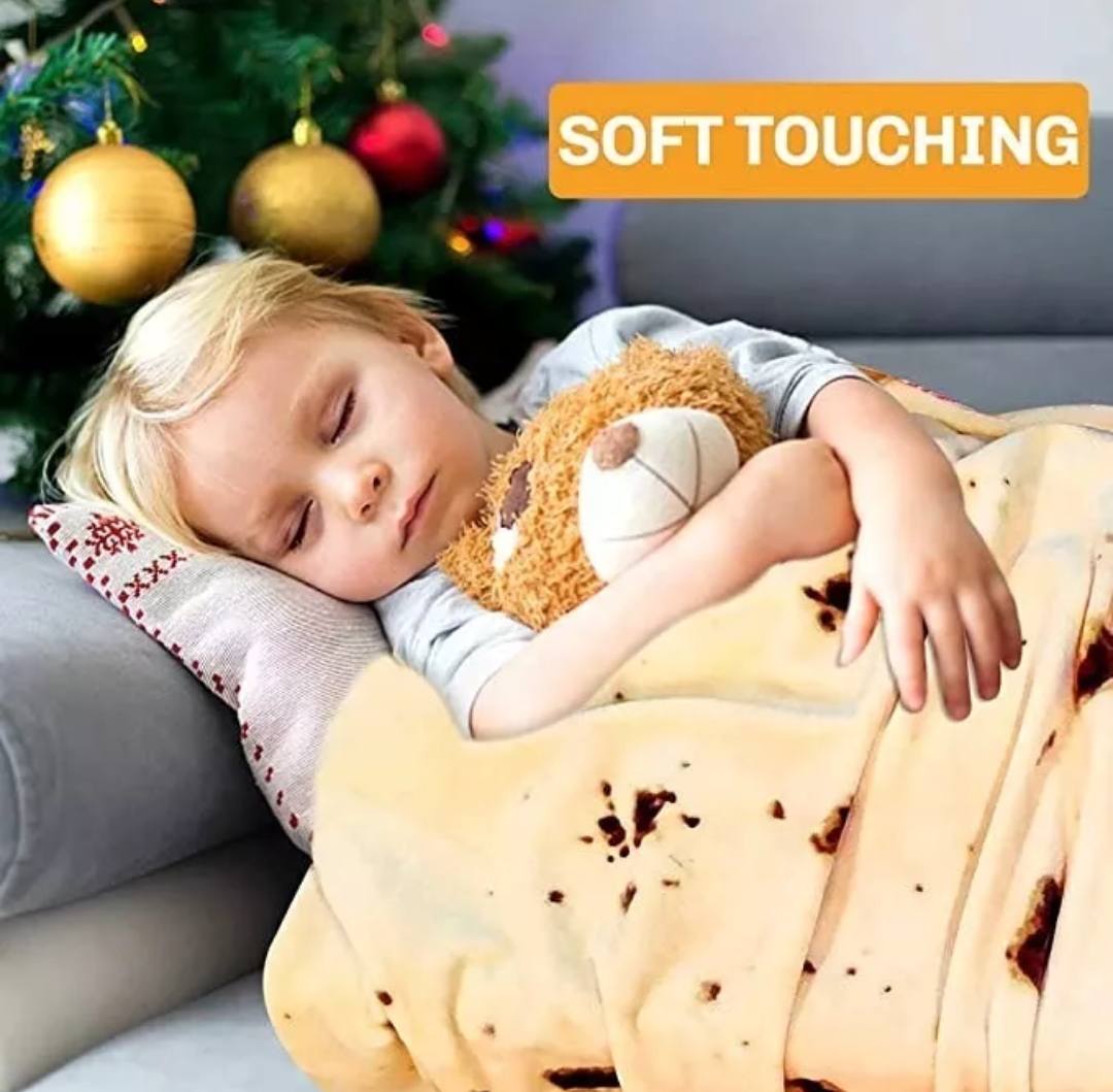 Manta De Tortilla Cobijas De Burrito Cobertor Para Bebe