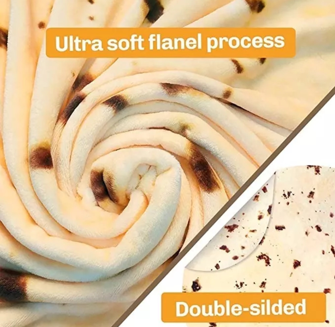 Manta De Tortilla Cobijas De Burrito Cobertor Para Bebe