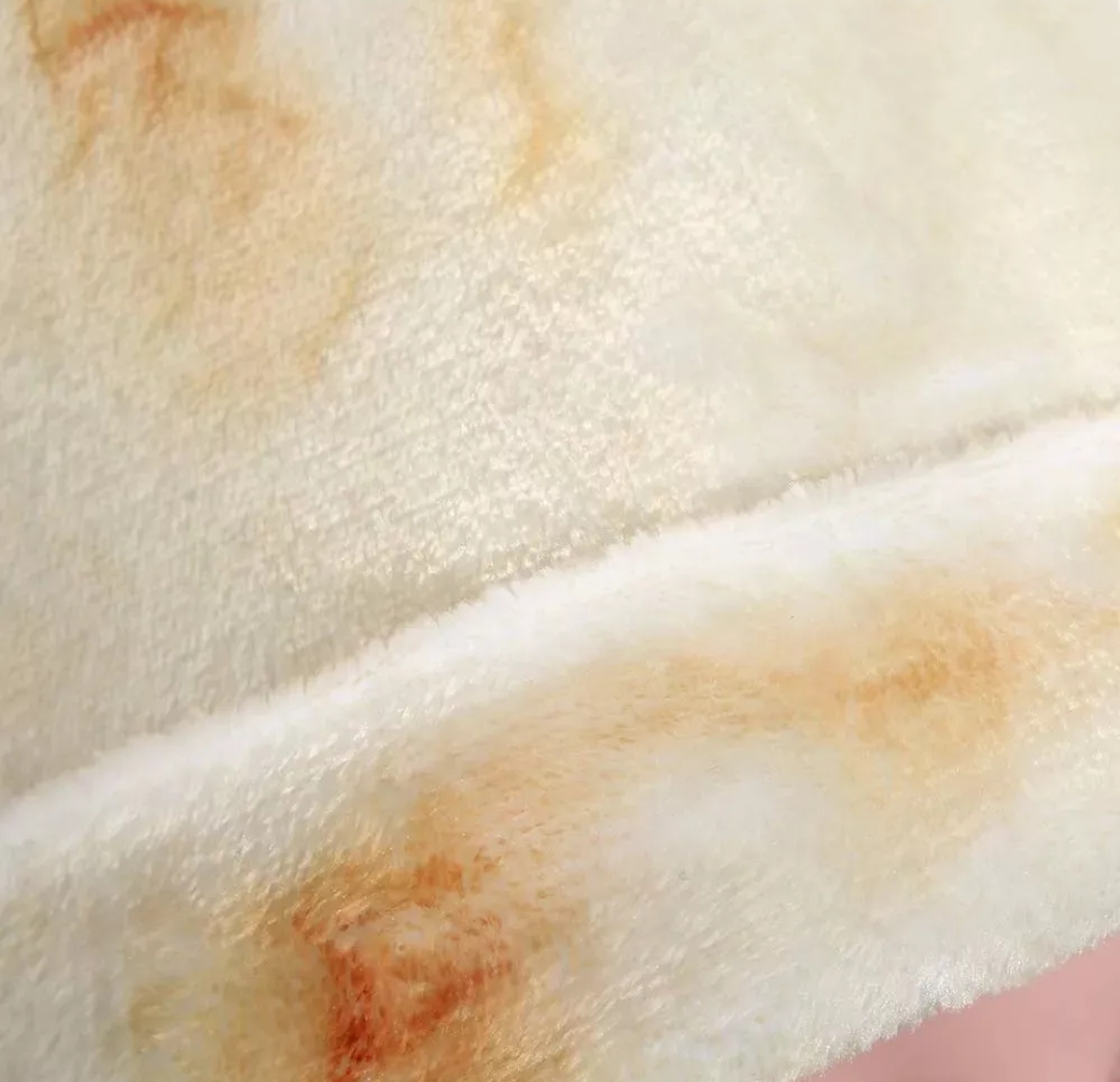 Manta De Tortilla Cobijas De Burrito Cobertor Para Bebe