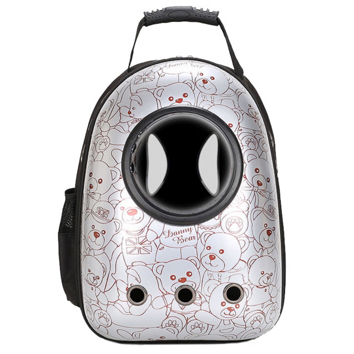 Mochila Para Mascotas Gato Transpirable Cápsula Espacial