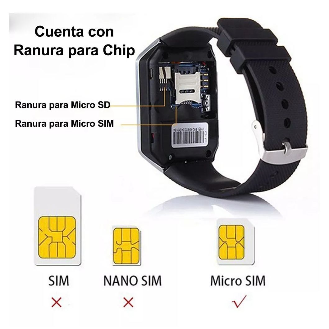 Smart Watch Dz09 Solo Tiene Bluetooth Reloj Inteligente Barato Dorado