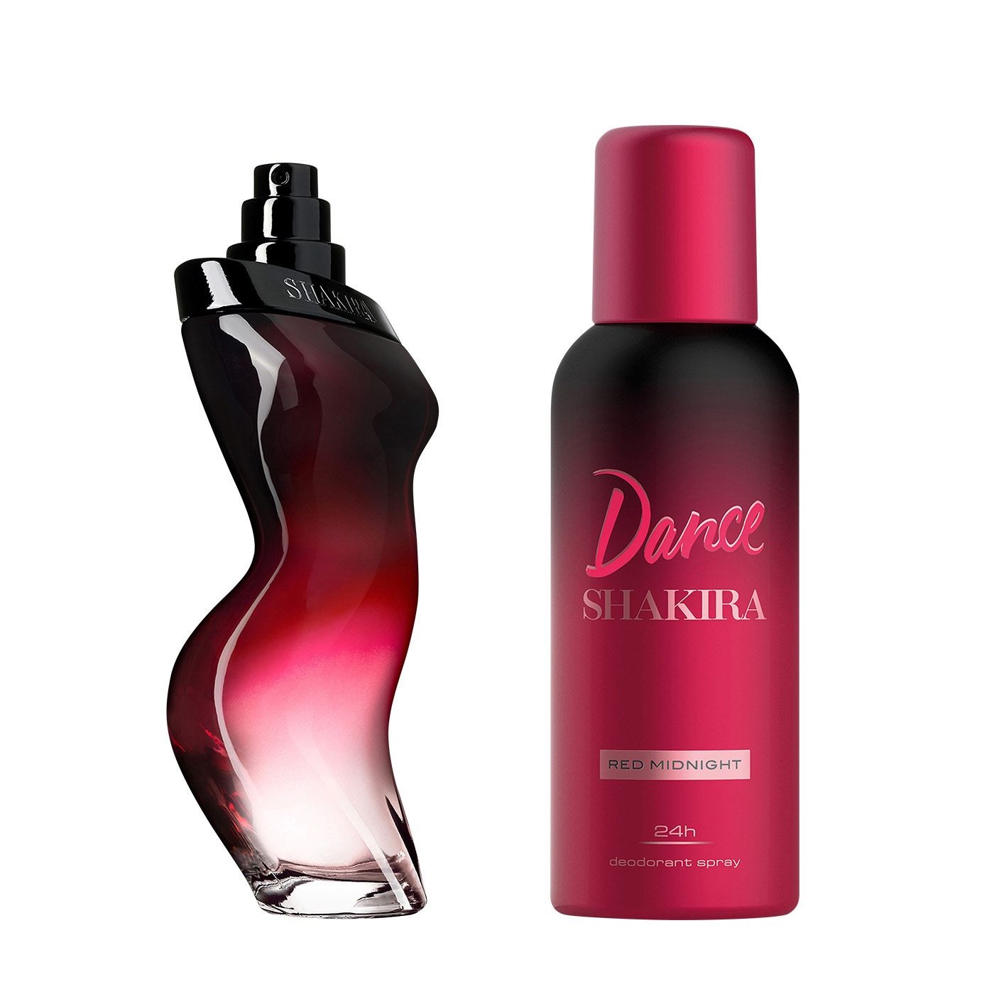 Set Shakira Dance Red Midnight EDT 80ML + Desodorante 150ML