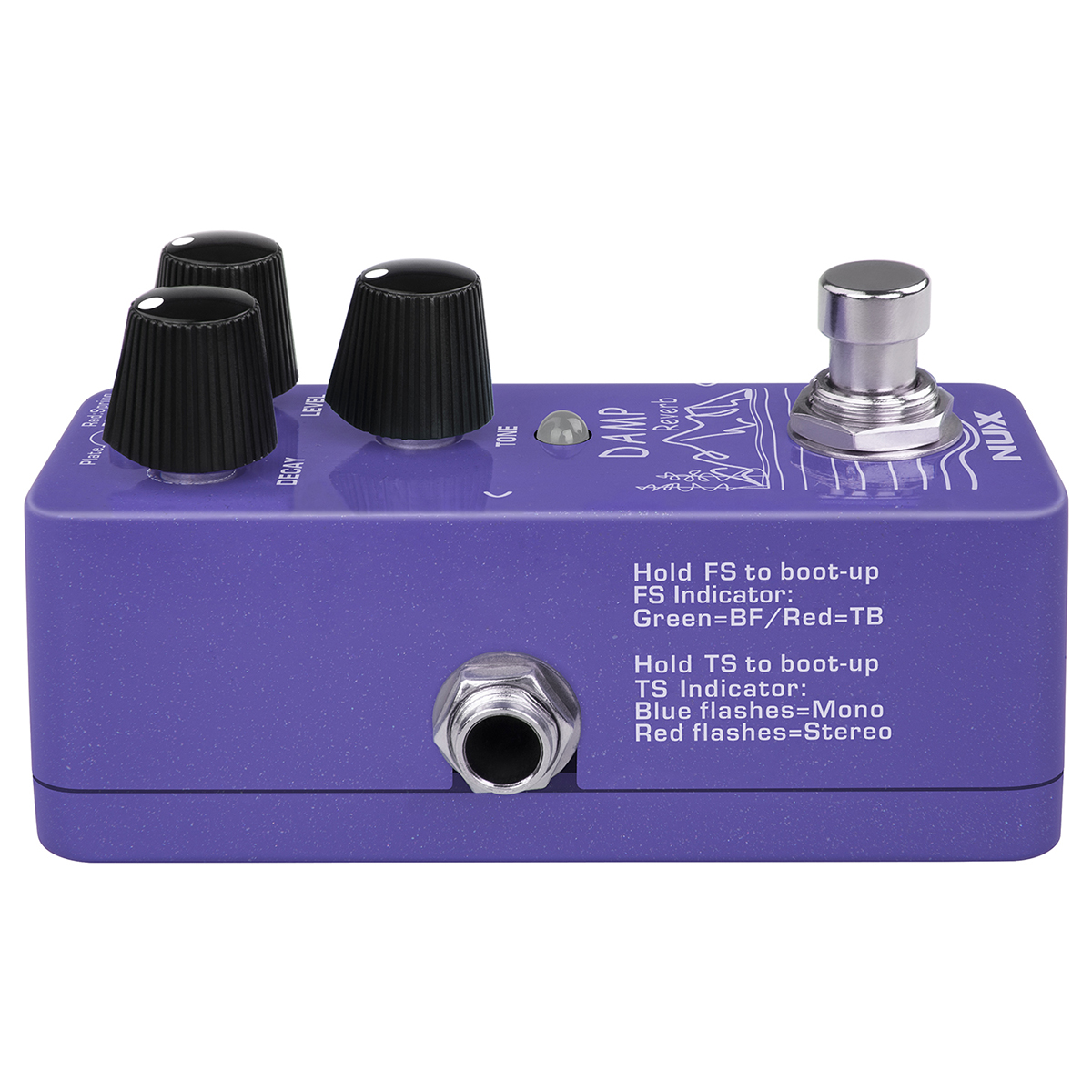 PEDAL NUX NRV-3 damp reverb