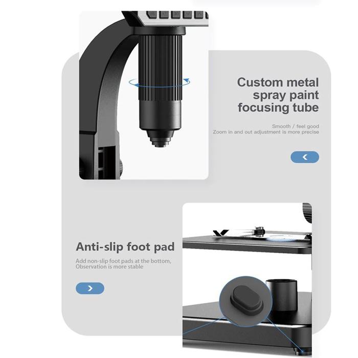 Portátil Microscopio de Escritorio, MXIOC-001-25, 1 Pza, 7 Pulgadas IPS ...