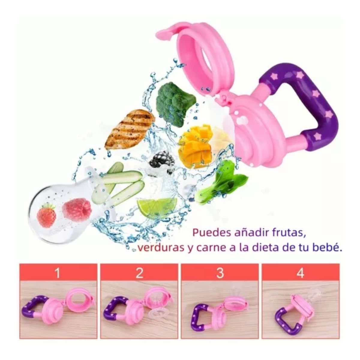 Chupones Para Bebe+Mordederas Bebe Kit Bebé Multicolr