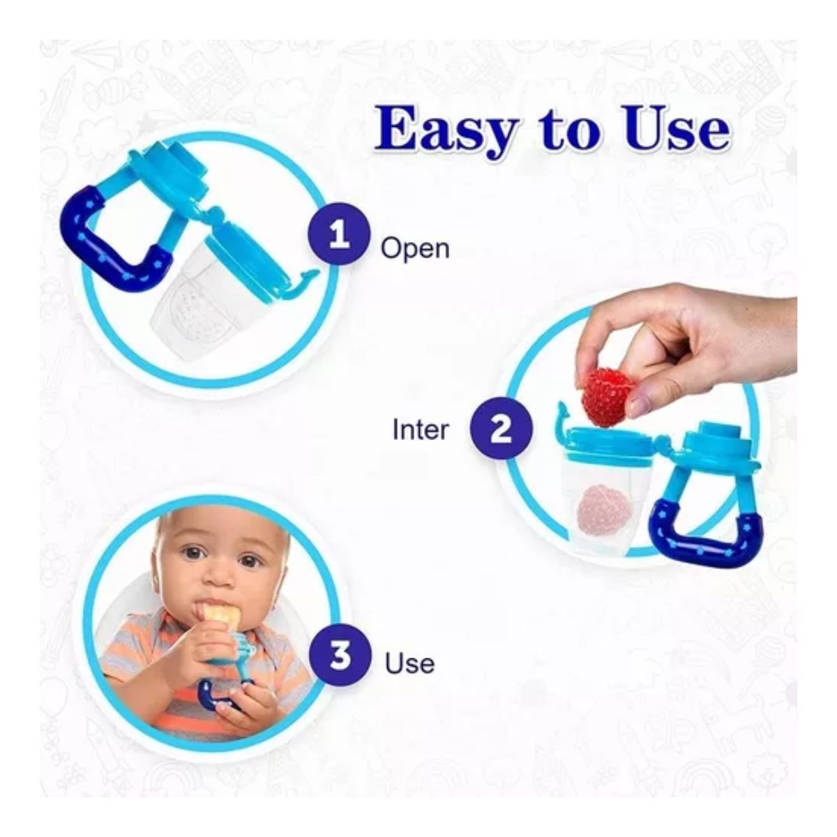 Chupones Para Bebe+Mordederas Bebe Kit Bebé Multicolr