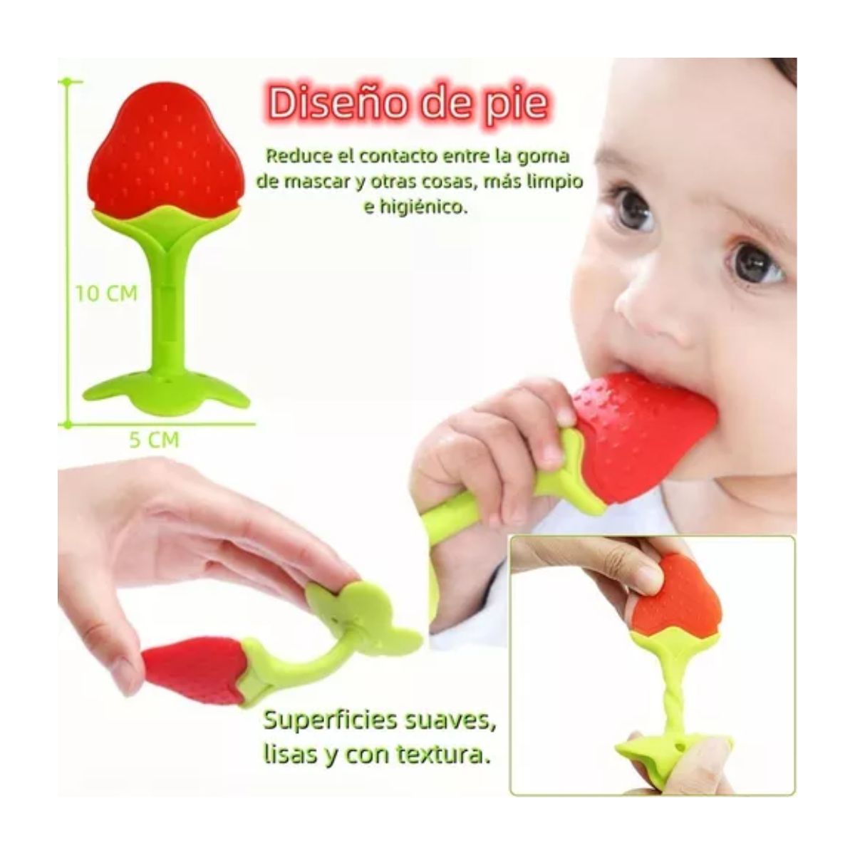 Chupones Para Bebe+Mordederas Bebe Kit Bebé Multicolr