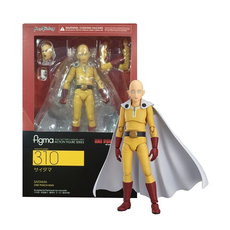 Saitama 310 One Punch Man One-punch Man Figma Figura Anime