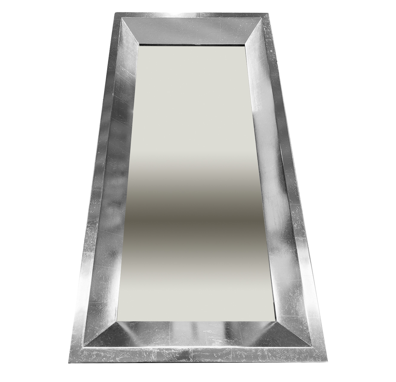 Espejo a muro familia Heinola acabado con hoja de plata (proceso artesanal).