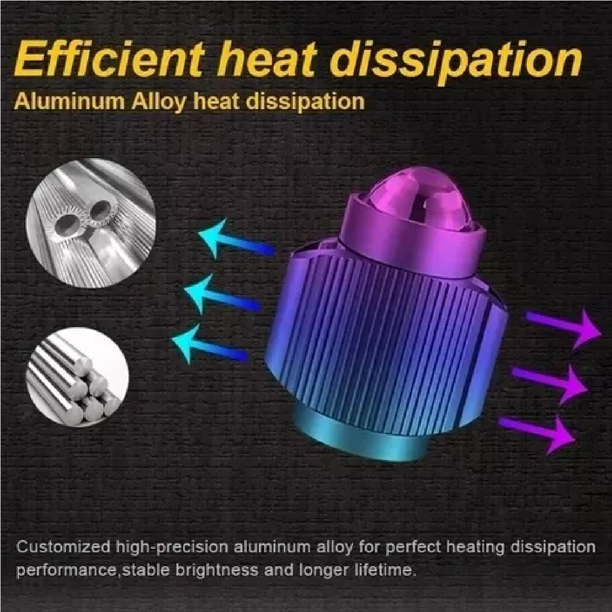 Par Faro Led Exploradora Laser Blanco Amarillo Estrobo Moto