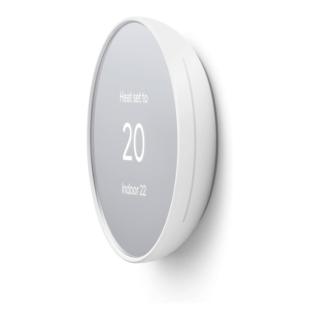 Google Termostato Nest Snow inteligente 
