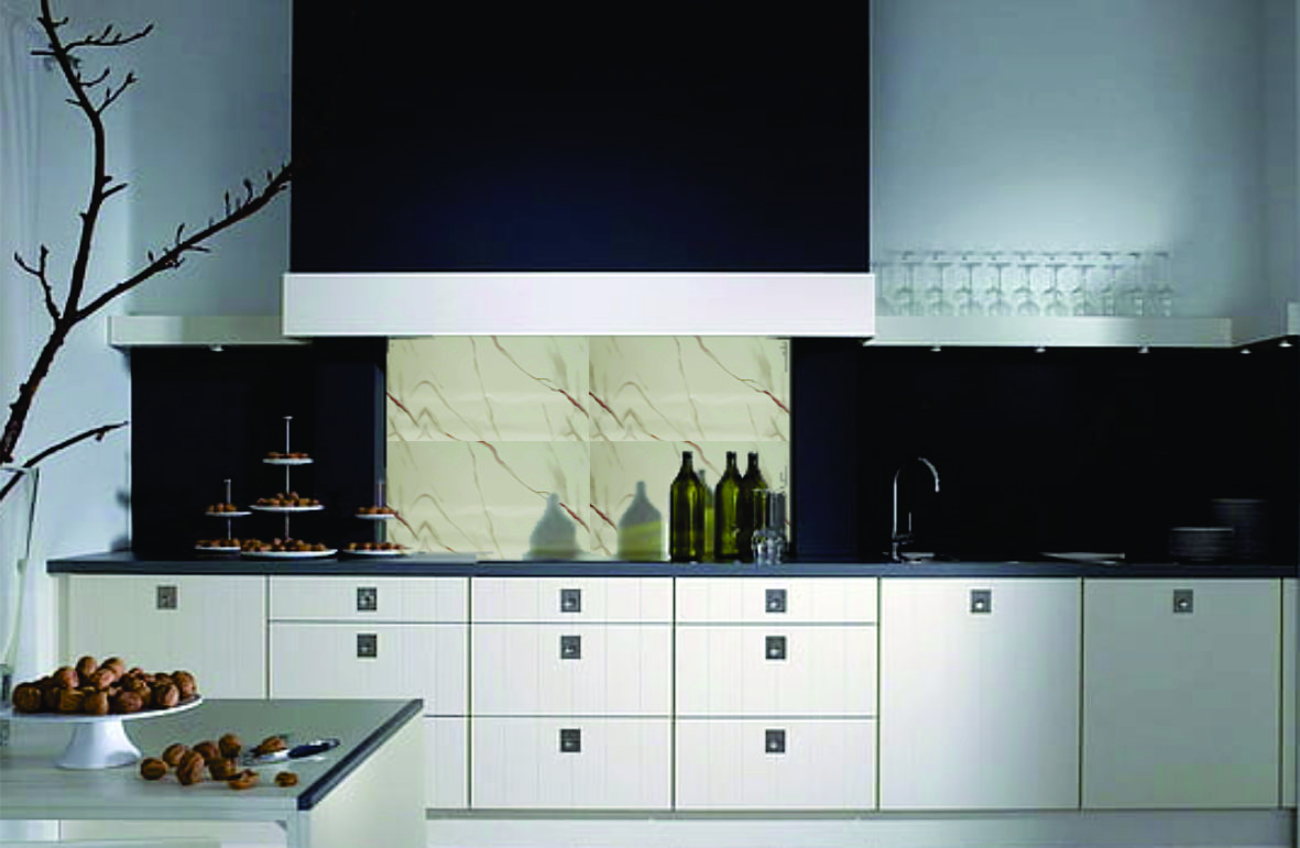 Panel Decorativo Estilo Mármol Blanco 1pza 60cm X 60cm Pm08