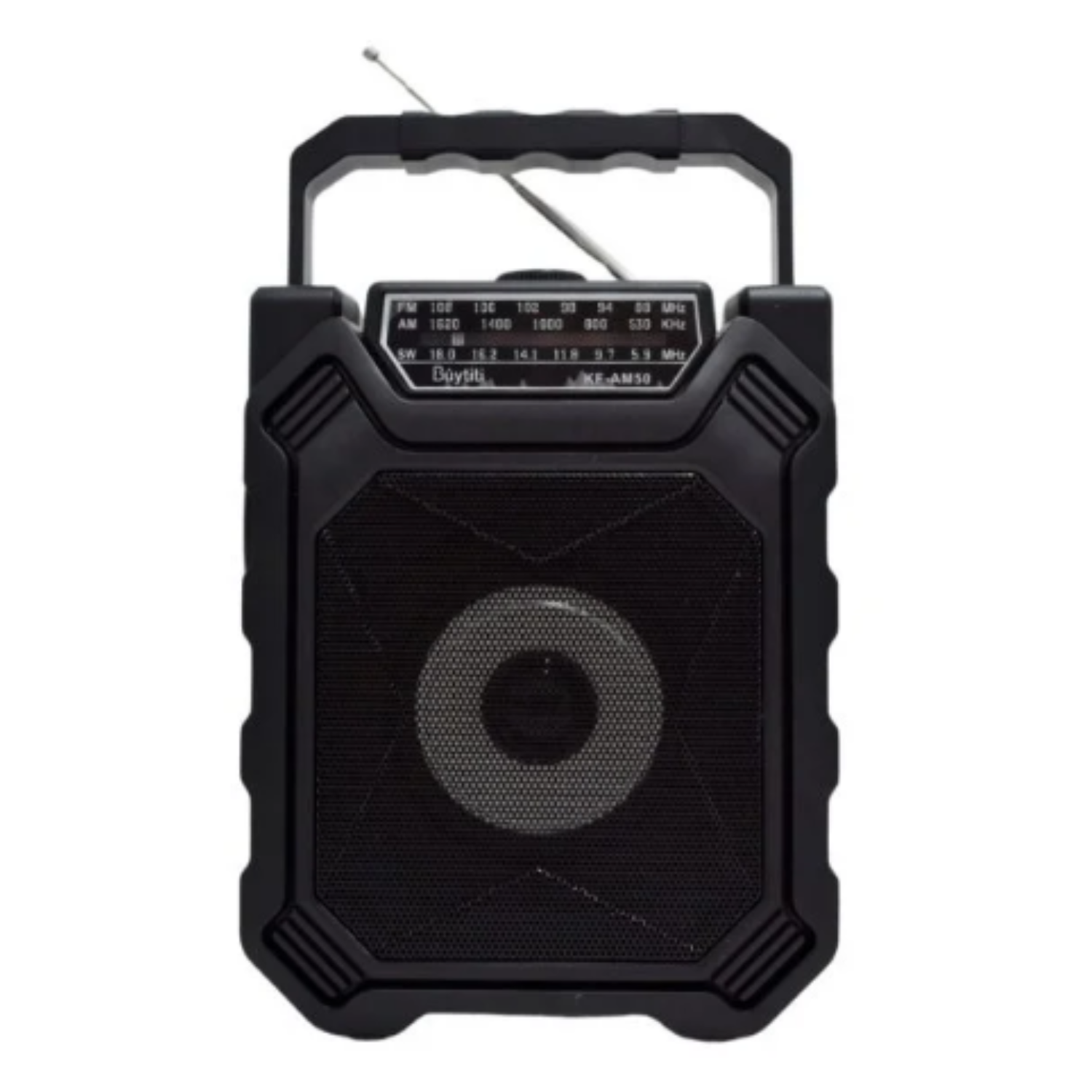 Bocina portatil con linterna bluetooth con radio AM y FM