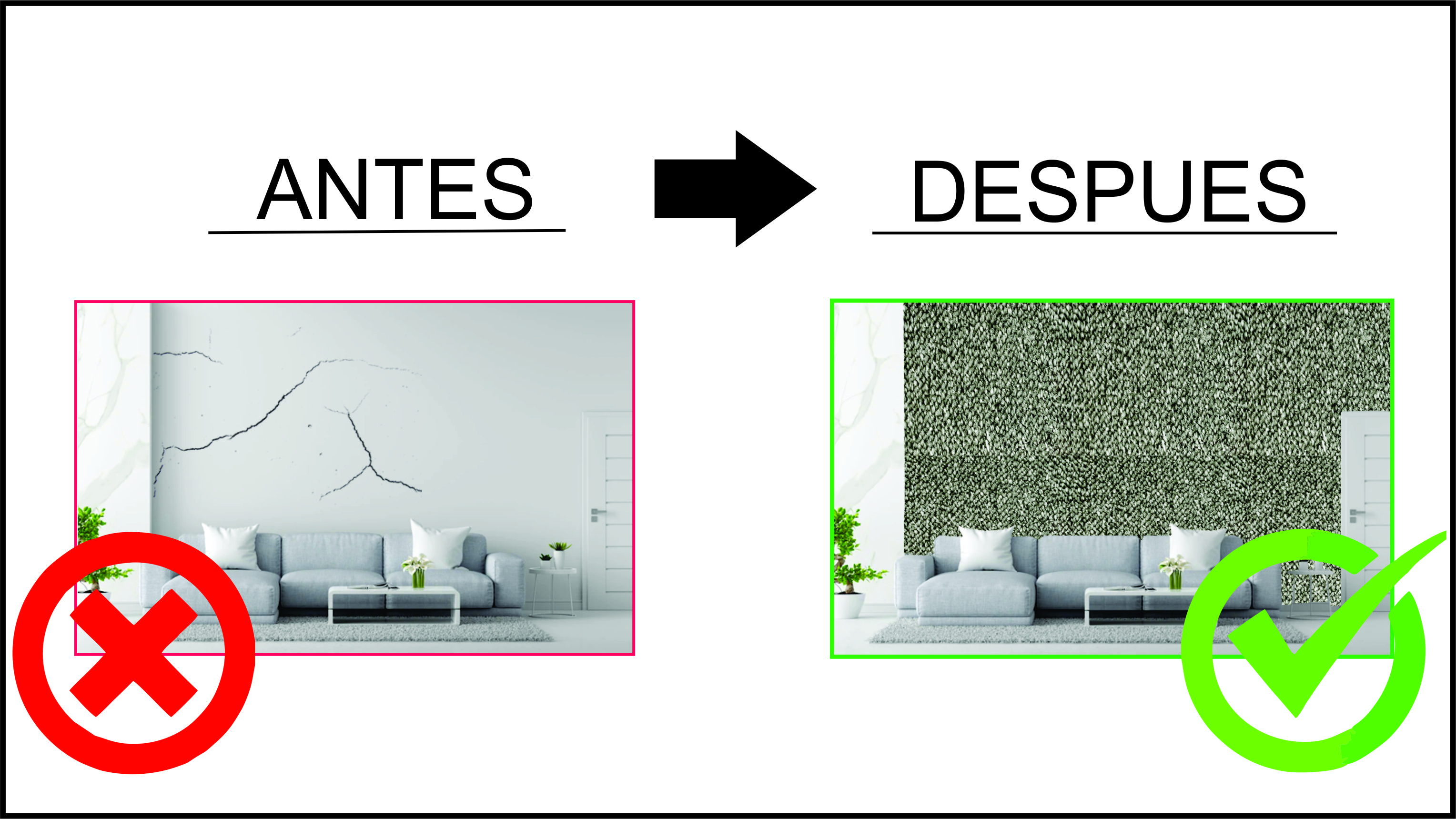 Panel Decorativo Estilo Alfombra Gris 1pza 60cm X 60cm Pm12