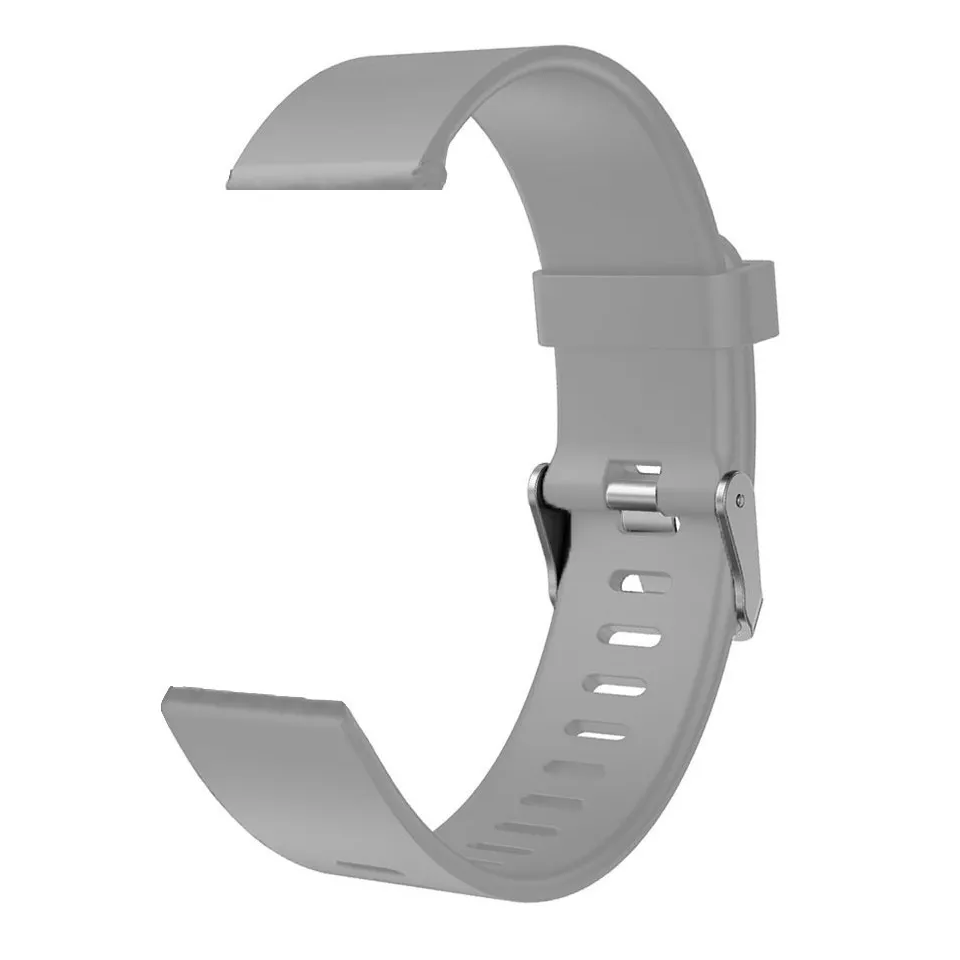 Correa Extensible Smartwatch Reloj Silicón Universal 2cm Gris