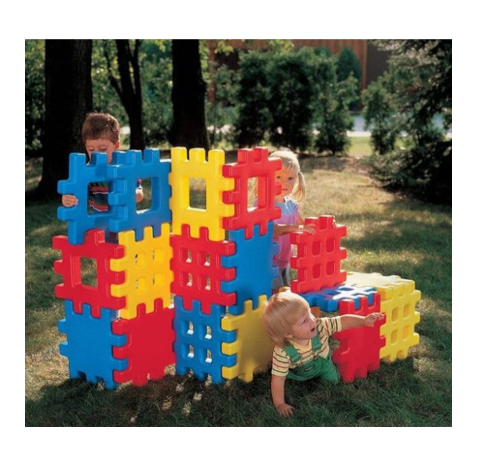 Juego De Bloques Gigantes Waffles Para Niños Little Tikes