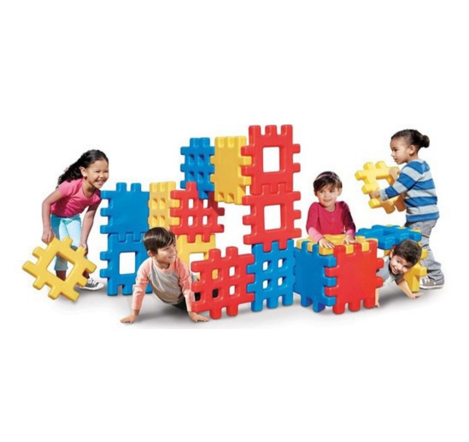 Juego De Bloques Gigantes Waffles Para Niños Little Tikes