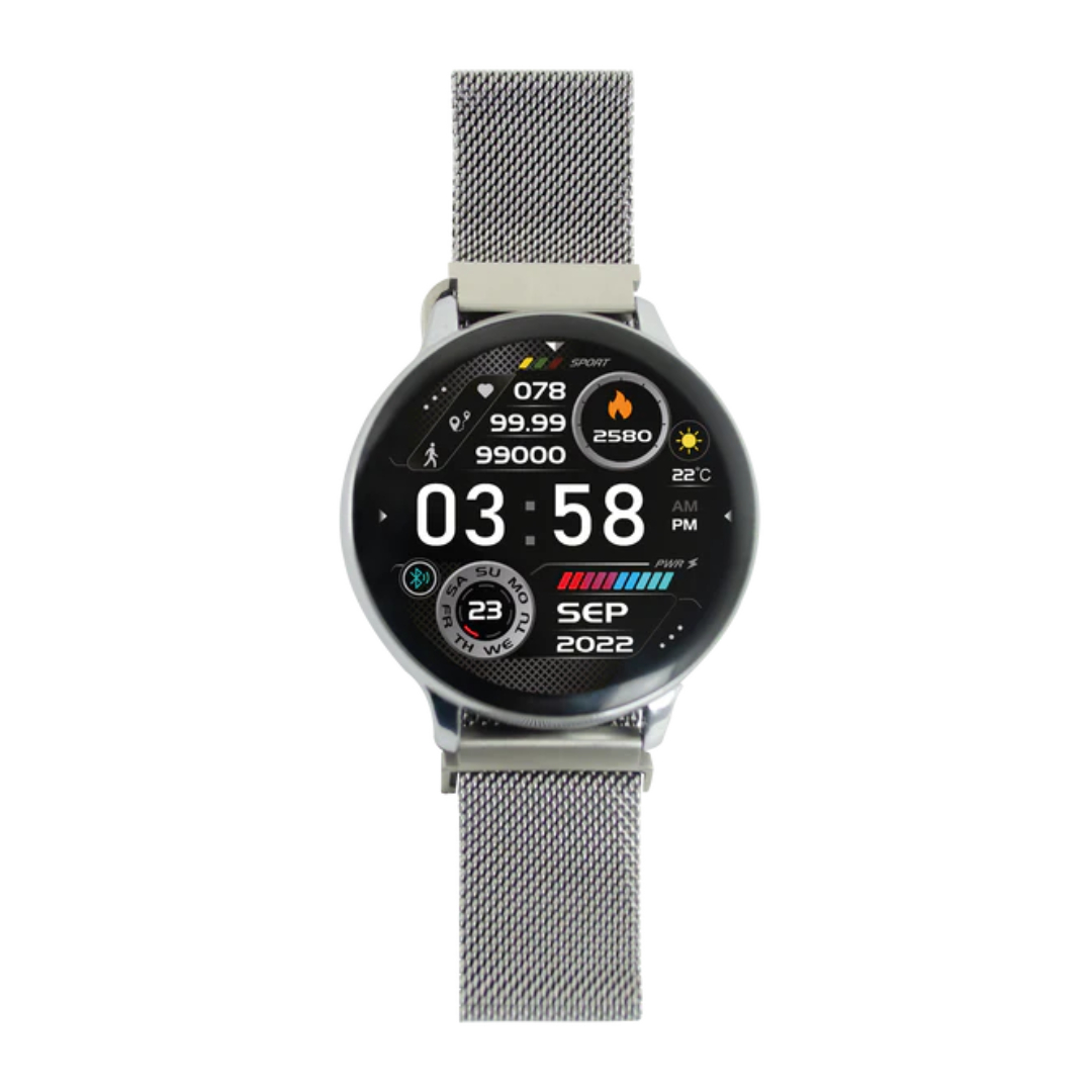 Reloj Smartwatch bt redondo silver PC-270140