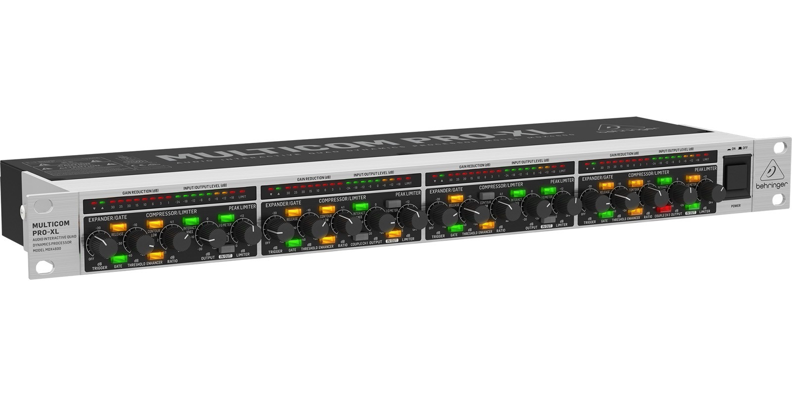 Compresor-limitador BEHRINGER MDX4600 V2.