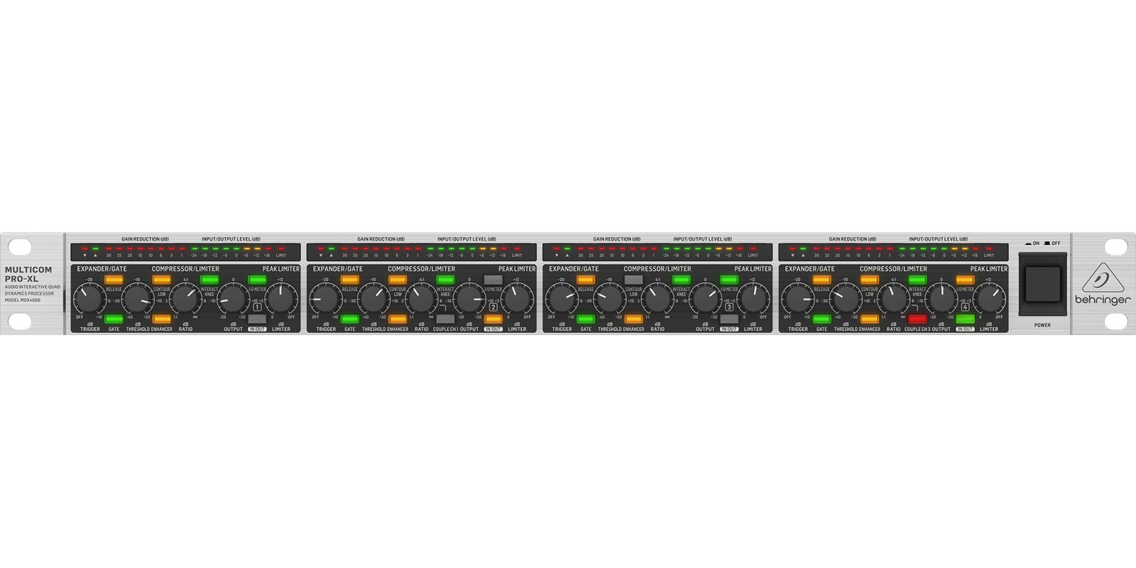 Compresor-limitador BEHRINGER MDX4600 V2.
