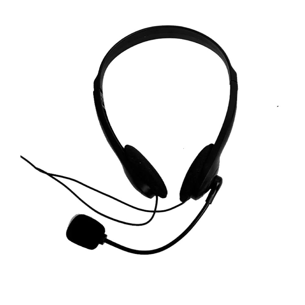 Audifonos con Microfono en Diadema Conexion Ideales para PC Computadoras Laptops o Cualquier Dispositivo USB Master  MS-HDMULTUSB