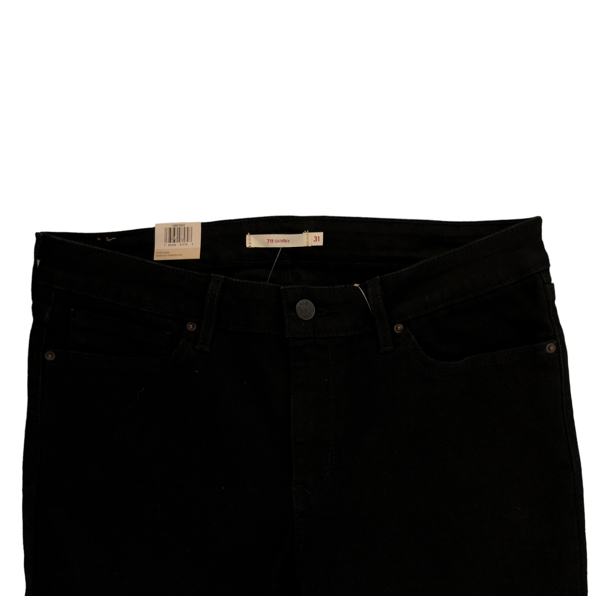 Pantalón 711 Skinny Negro para dama Levis
