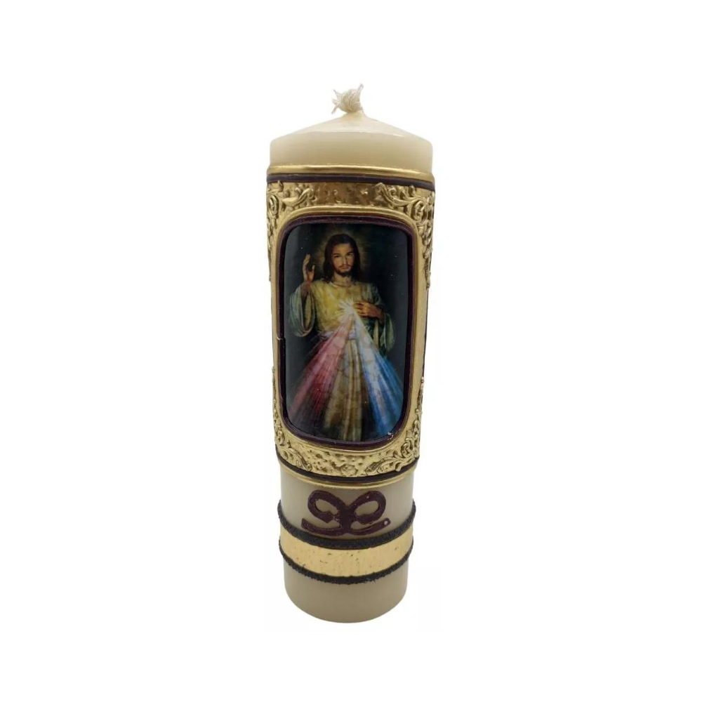 Cirio De Oración Sagrado Corazón De Jesús