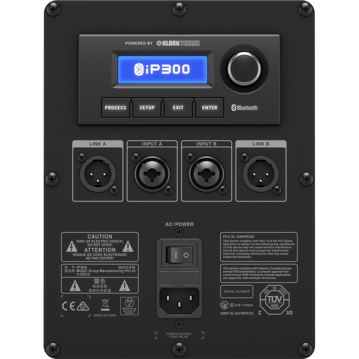 Columna TURBOSOUND con poder IP300