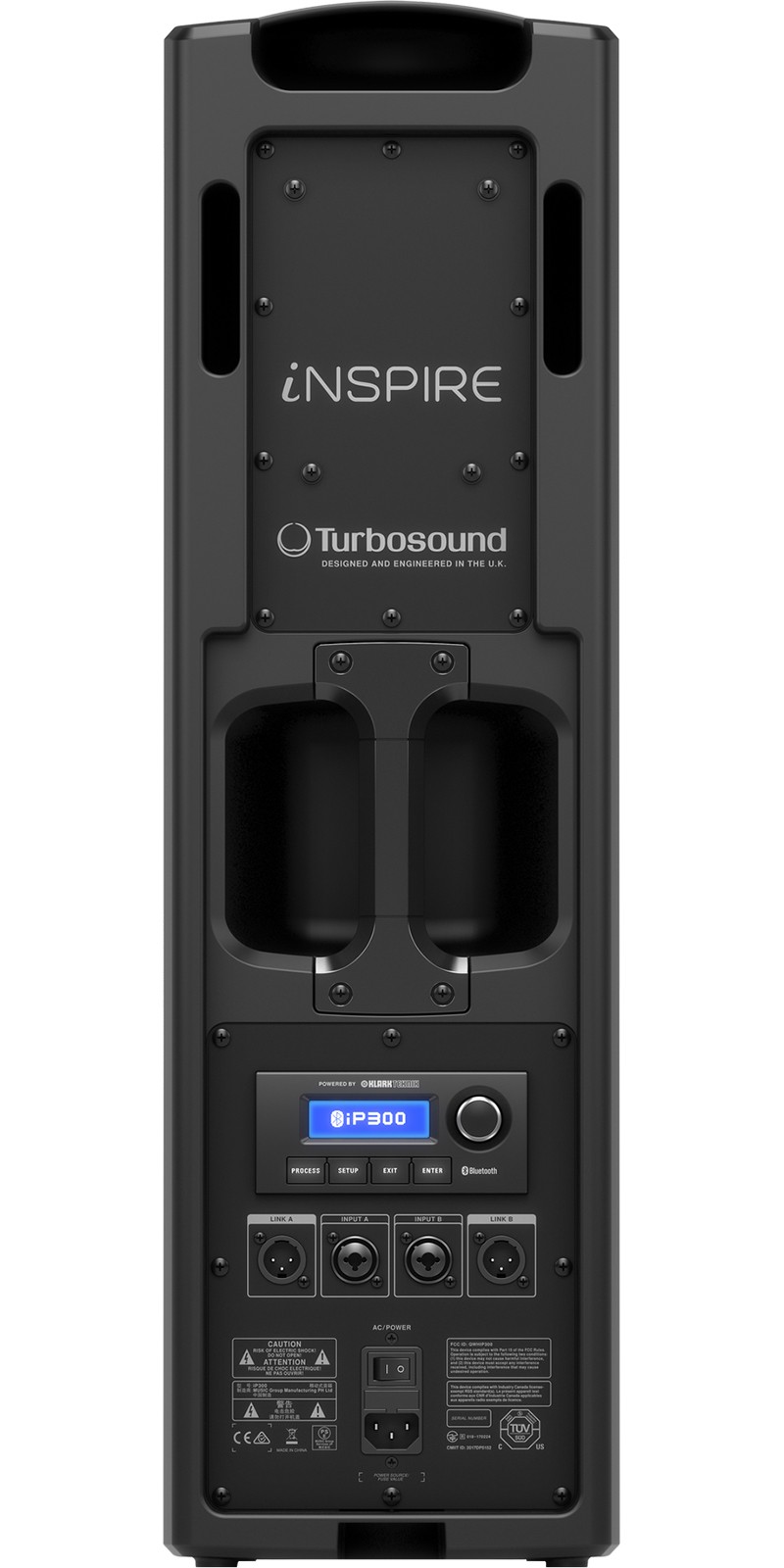 Columna TURBOSOUND con poder IP300