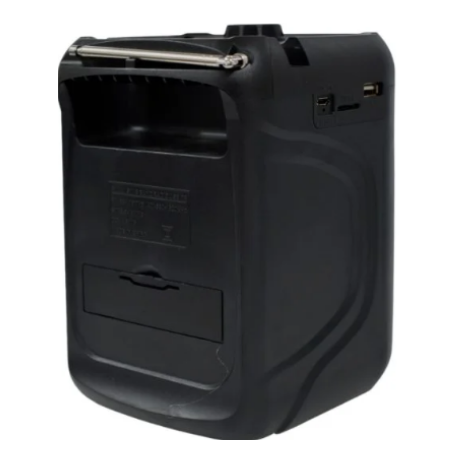 Radio AM / FM con Bluetooth, con soporte para celular, power bank