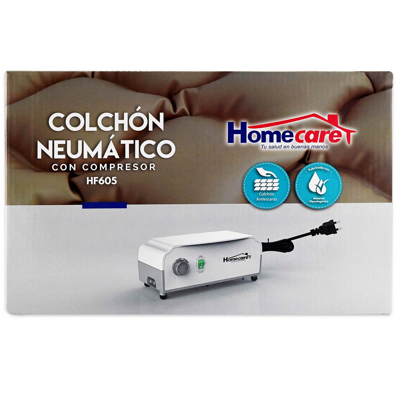 Colchón Neumático de Presión Alterna Homecare