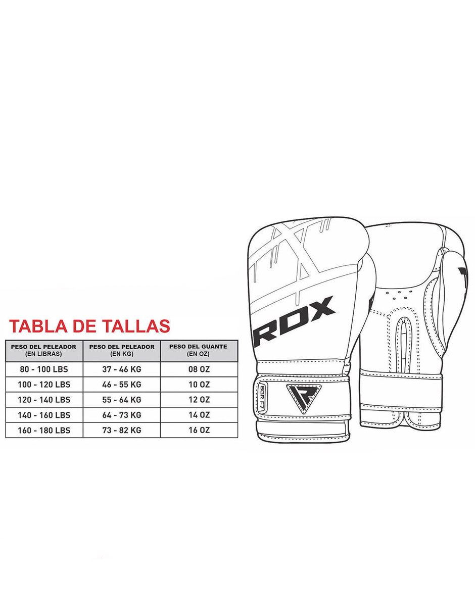 Guantes Box F7 Rdx Entrenamiento Mma Sparring Competencia