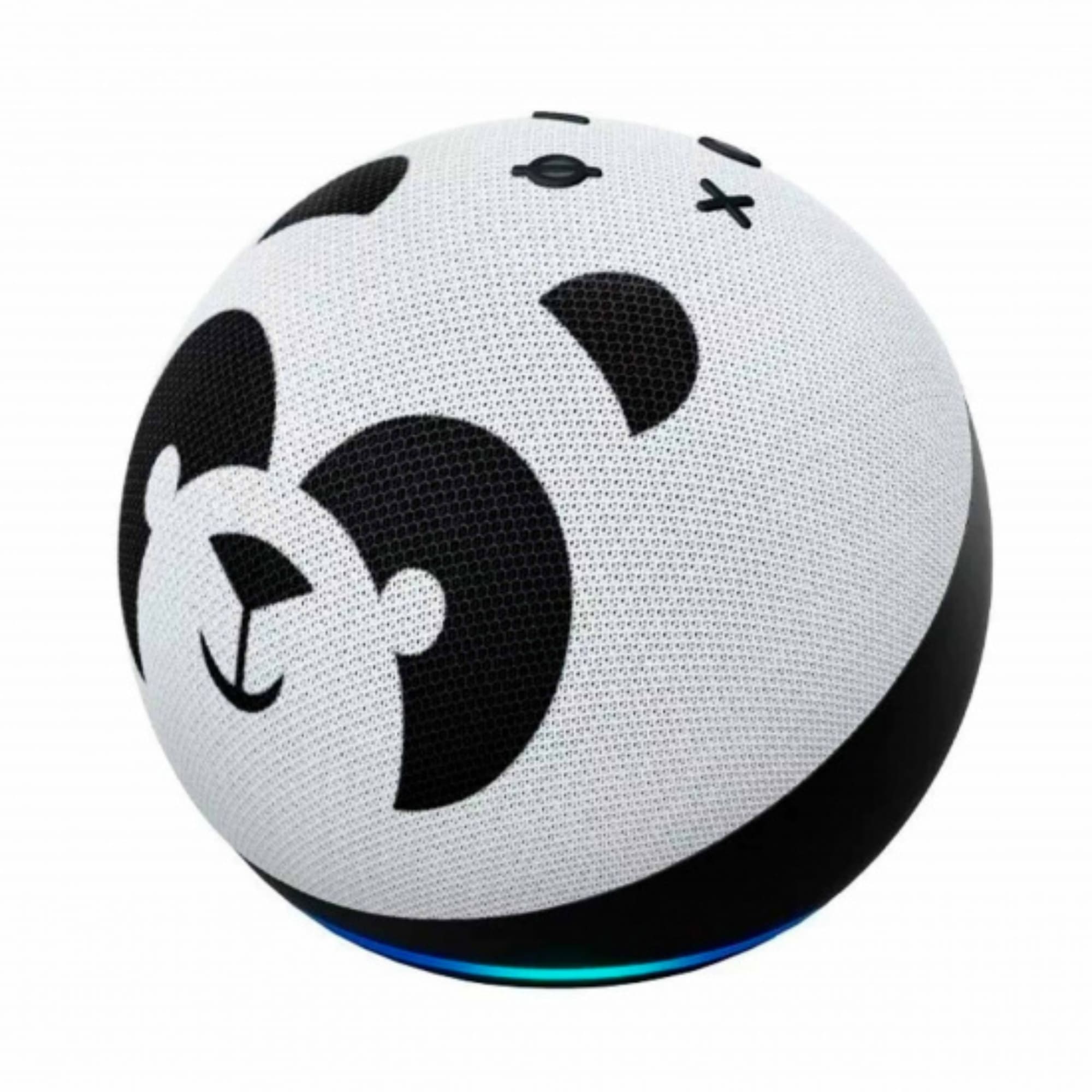 Amazon Echo Dot 4th Gen con asistente virtual Alexa para niños, Panda