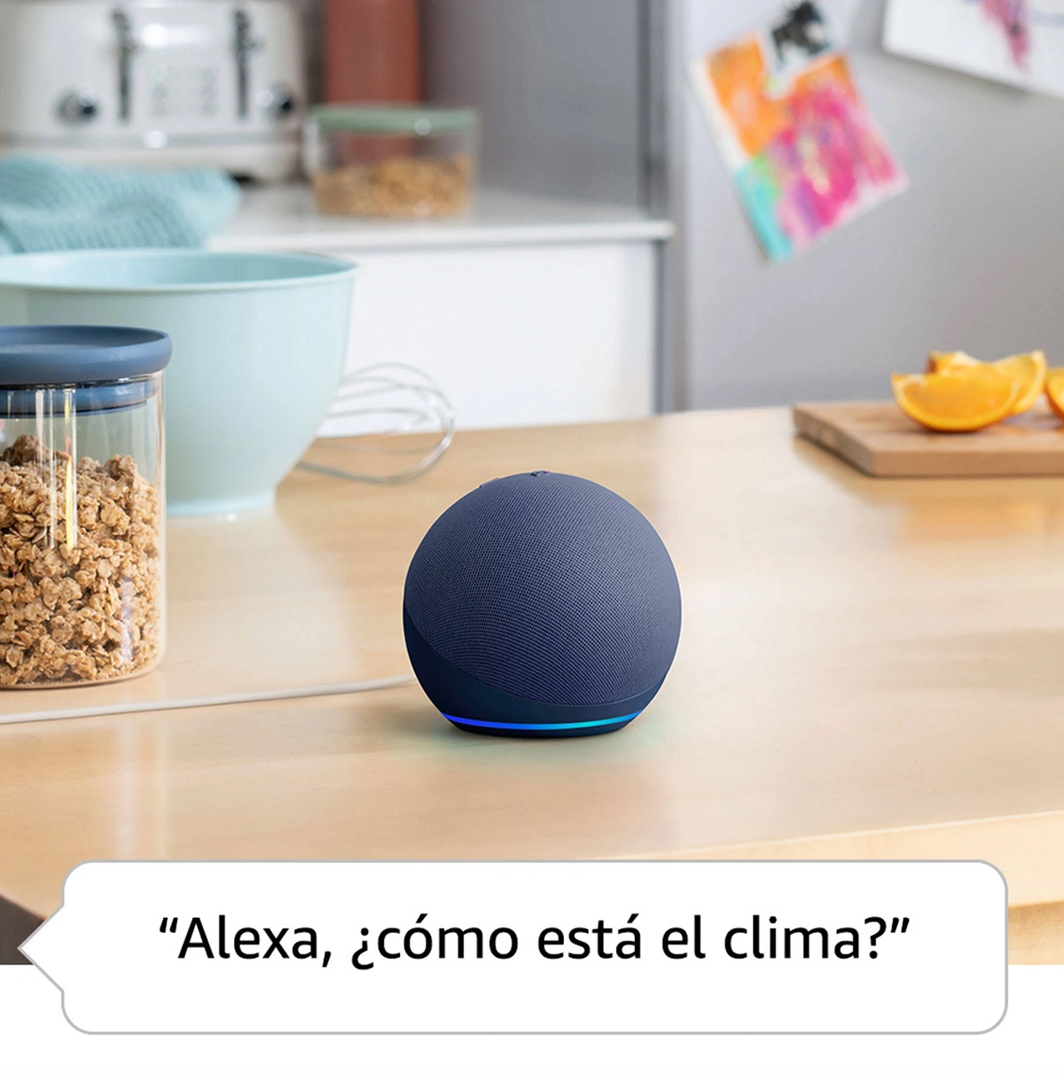 Bocina inteligente Alexa ECHO DOT 5A GEN TB TWILIGHT Azul ALB1**.