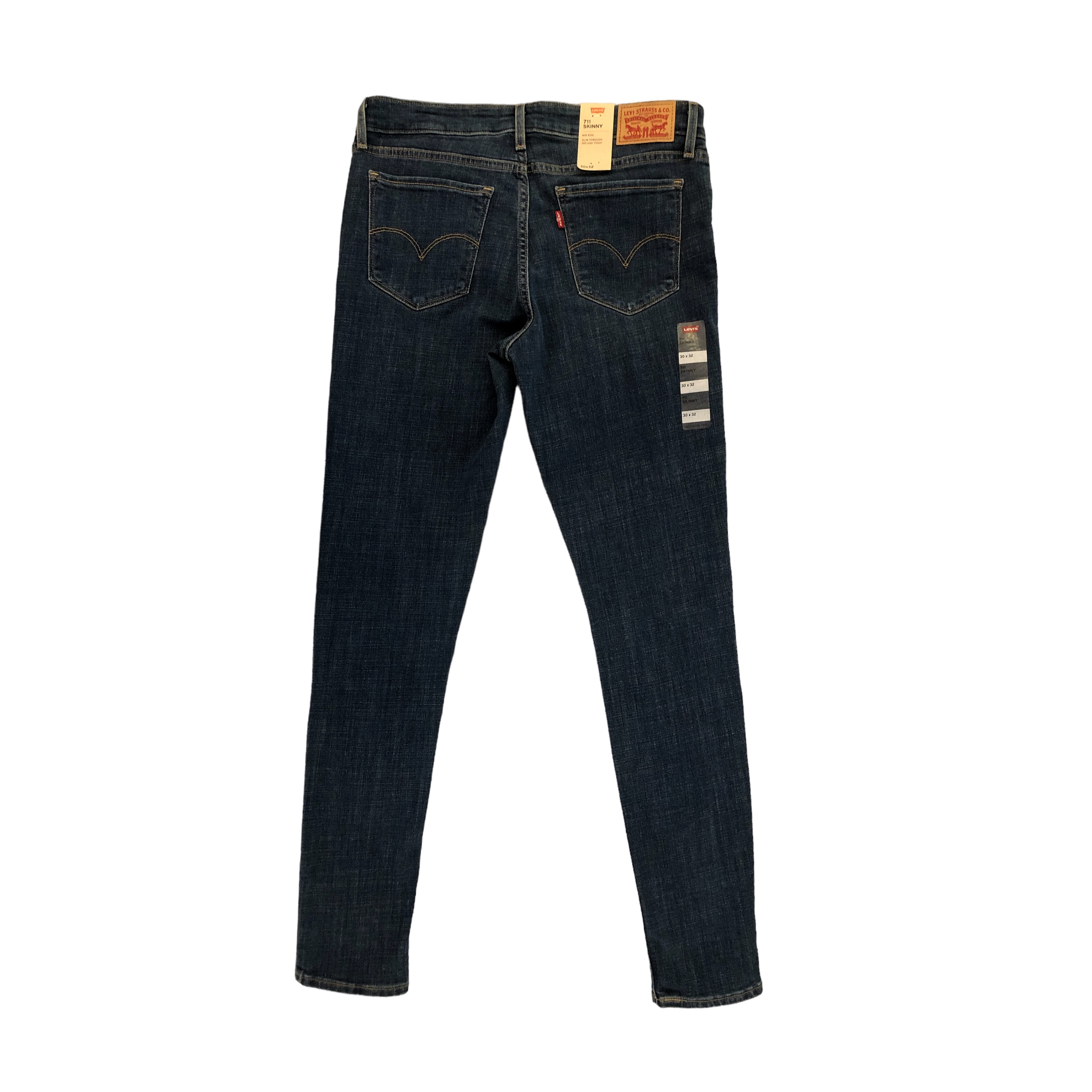 Pantalón 711 Skinny S CULPT azul oscuro dama Levis