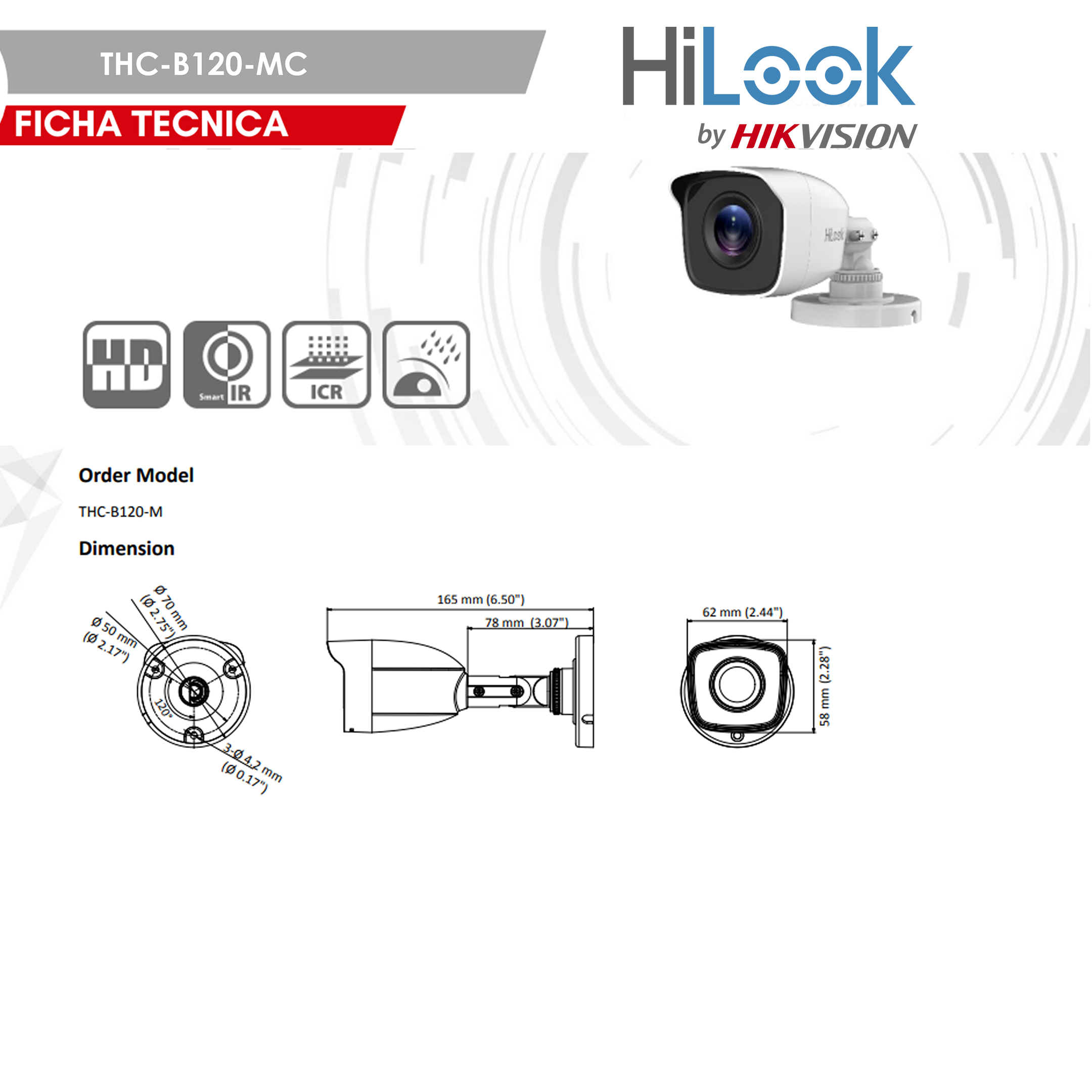 Kit Cámaras De Vigilancia 1080p Full Hd Hilook Para Exterior