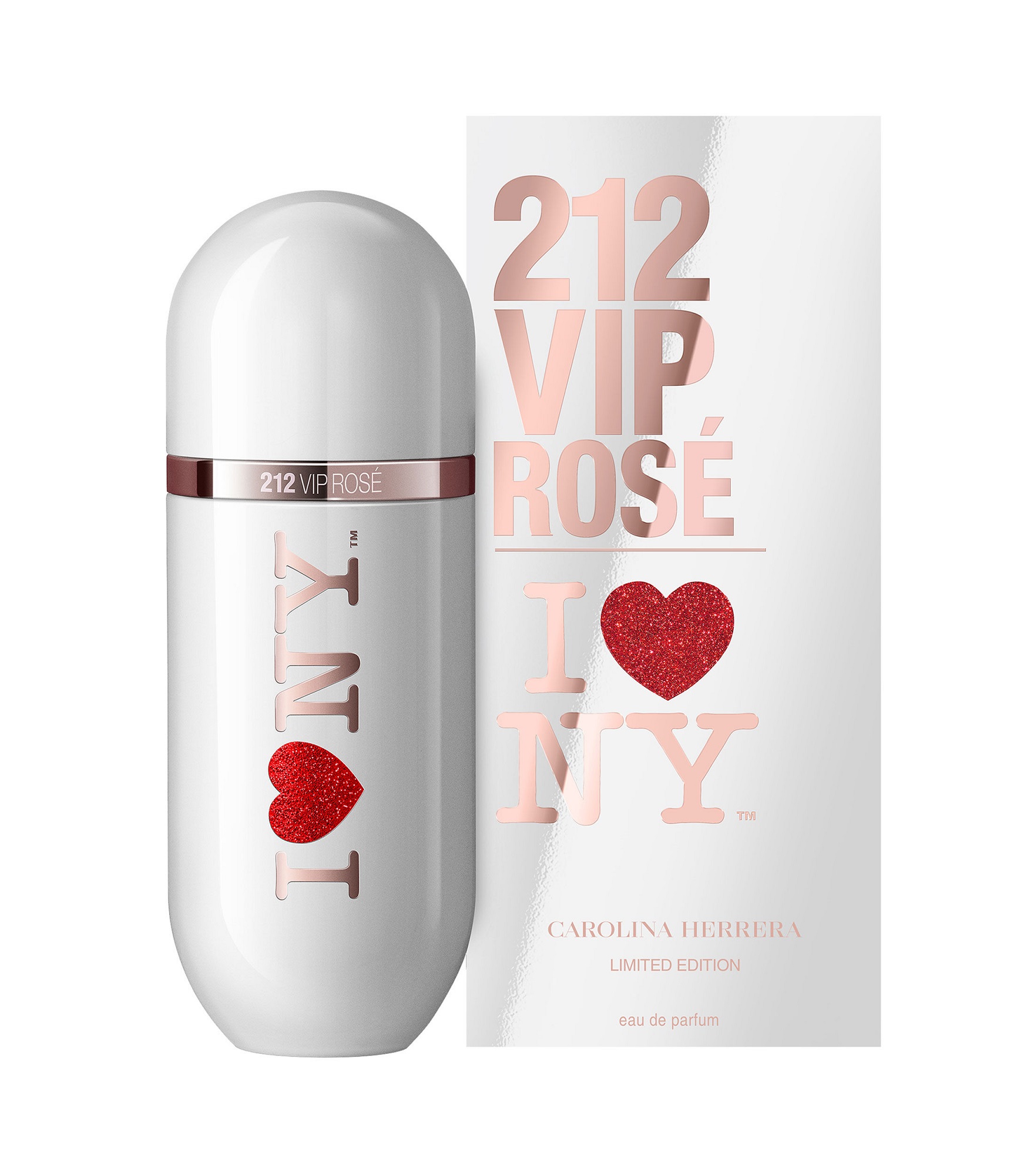 Perfume 212 Vip Rosé I Love NY Eau de Parfum 80 ml Mujer