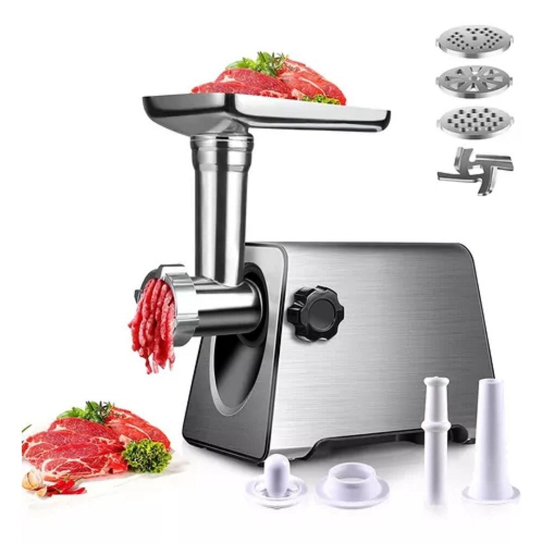 Picadora De Carne Eléctrica De Acero Inoxidable 2800w