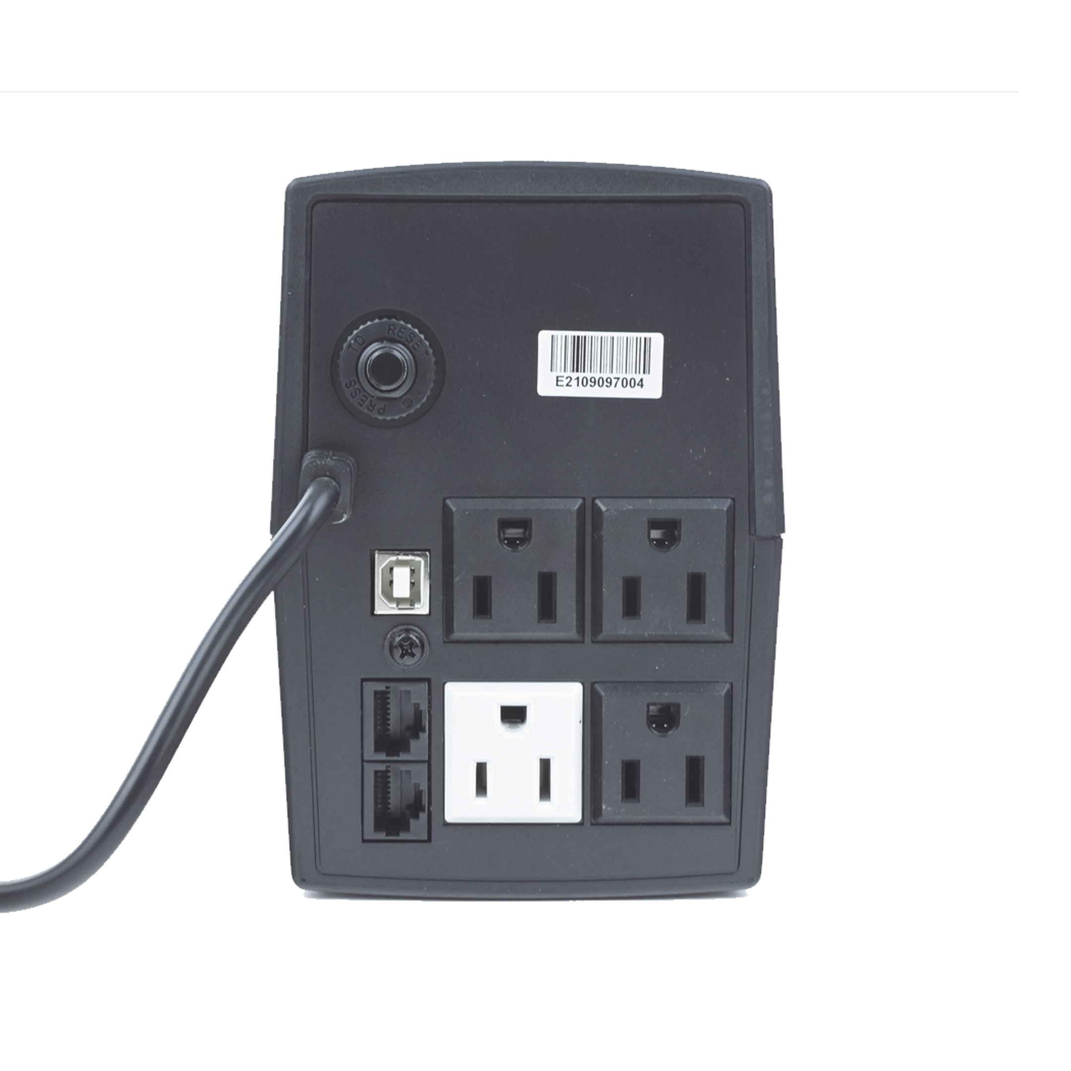 Ups De 600va /360w/ Entrada Y Salida 120 Vca / Epcom/ Clavija Nema 5-15p / 4 Tomas Nema 5-15r